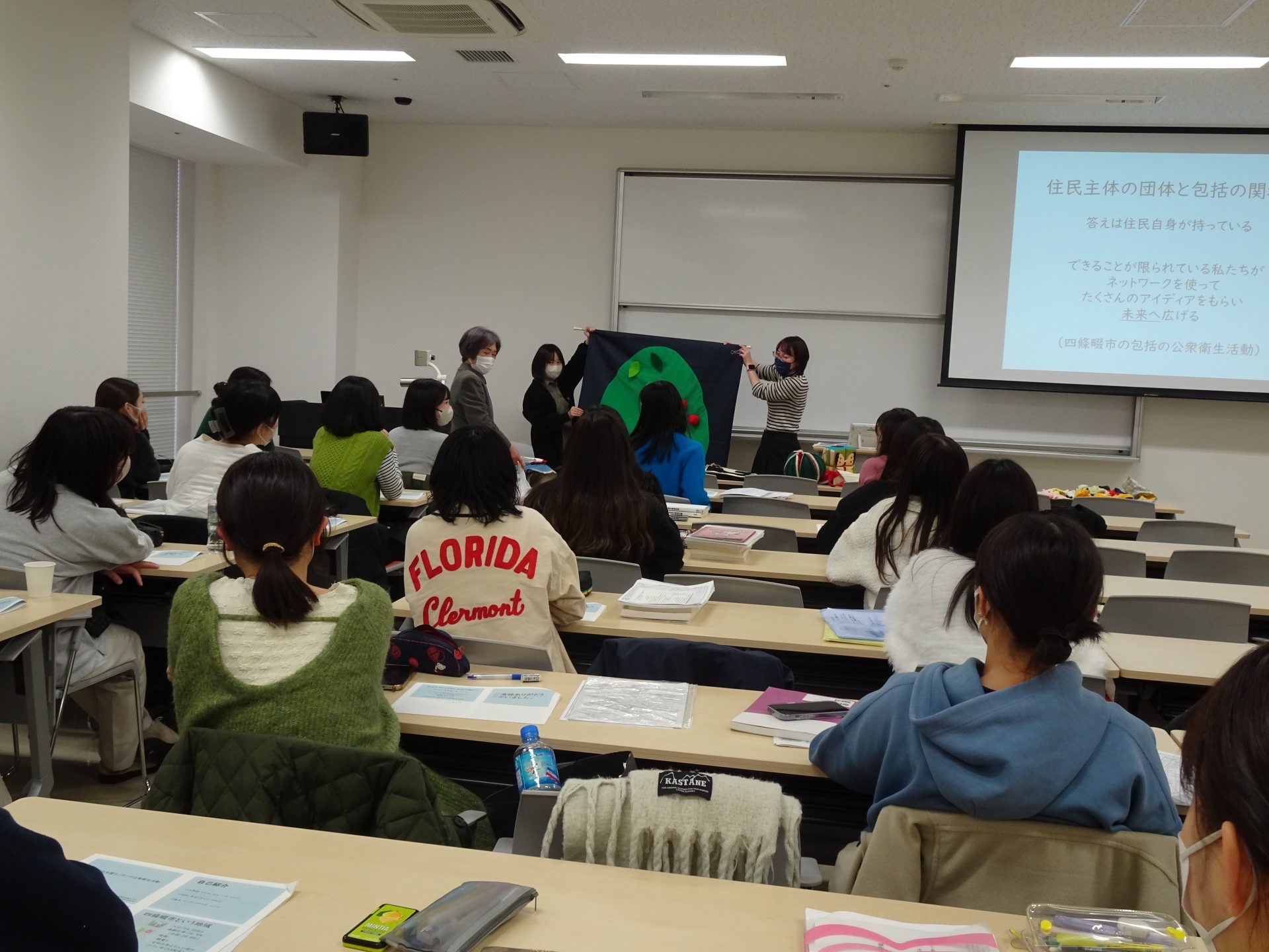 神戸女子大学に行ってきました。 社会福祉法人るうてるホーム